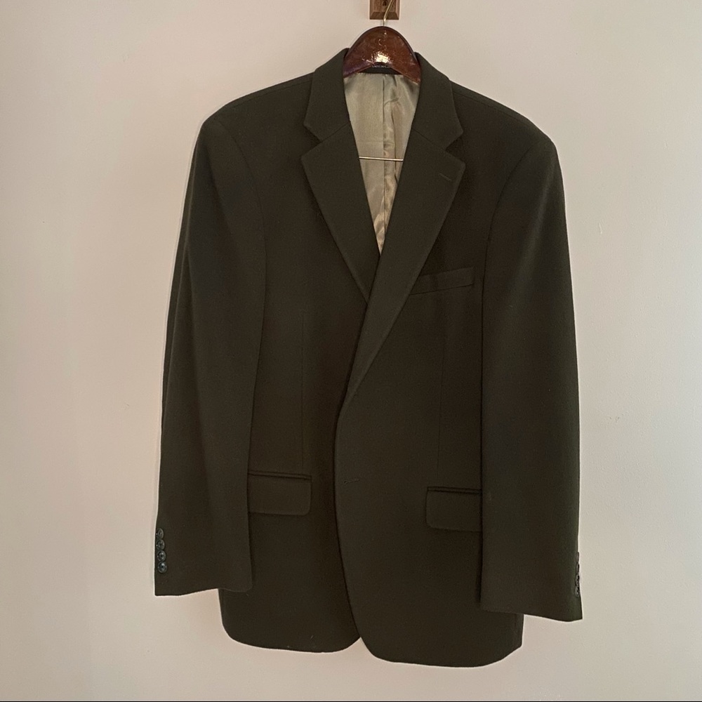 Lands’ End Black Cashmere blazer/jacket
